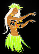 Ohana hula girl